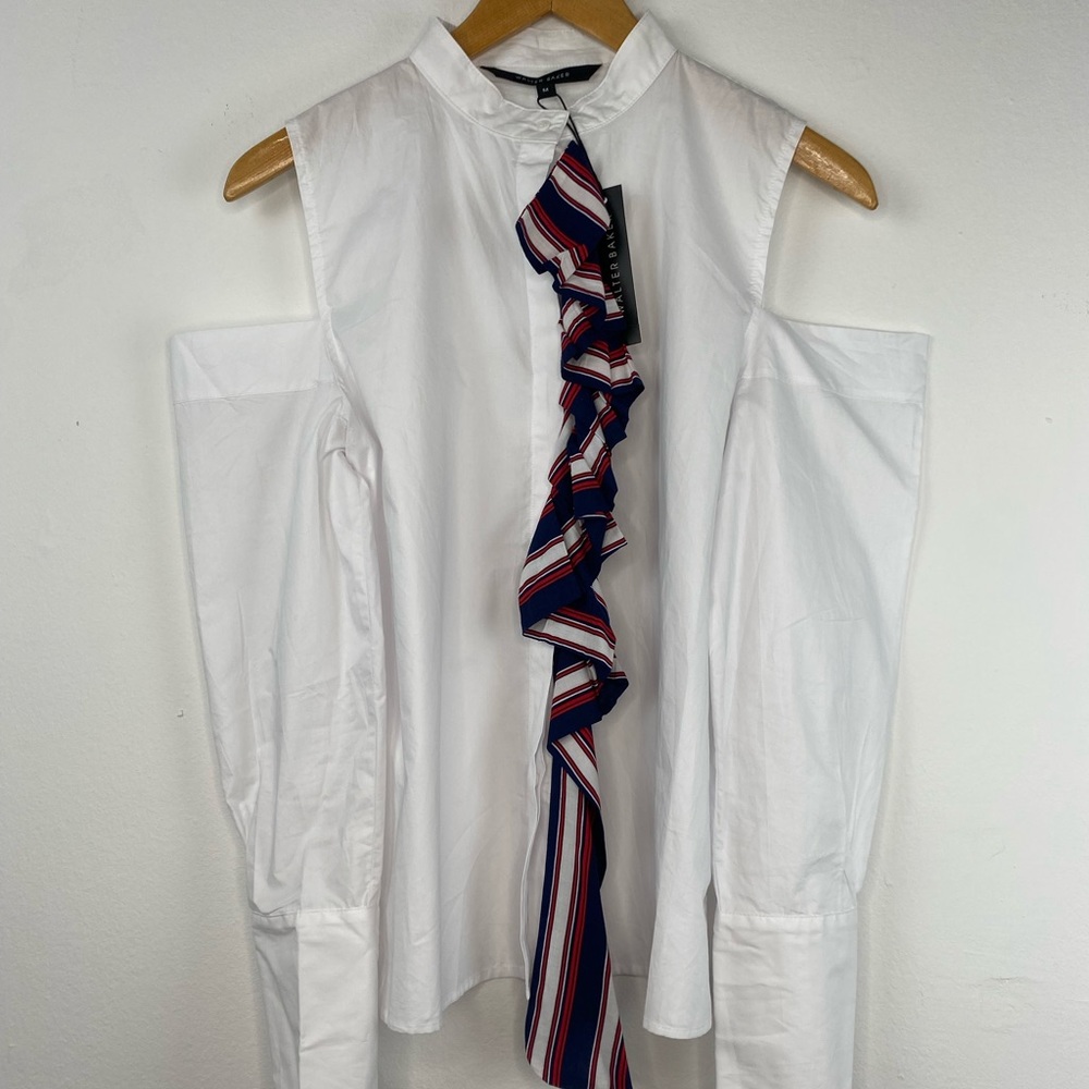 Walter Baker White Button-Up